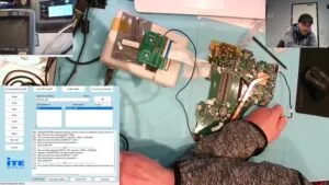 Photo programmation 1 de carte mère PC Portable