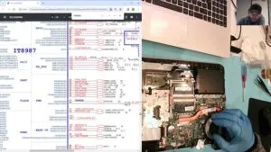 Réparation carte mère:
Reprogrammation SIO EC Chip ITE IT8987E