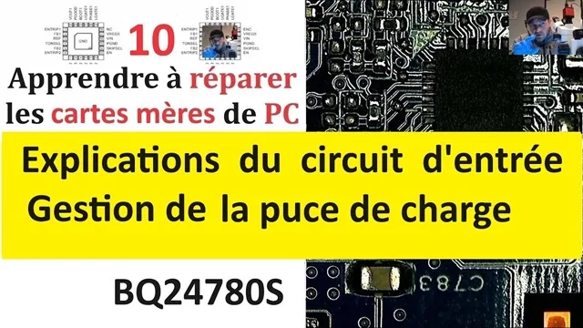 Explications du circuit d'entrée - BQ24780S